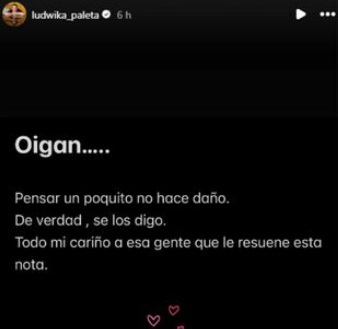 Ludwika Paleta responde a comentarios de Dalílah Polanco