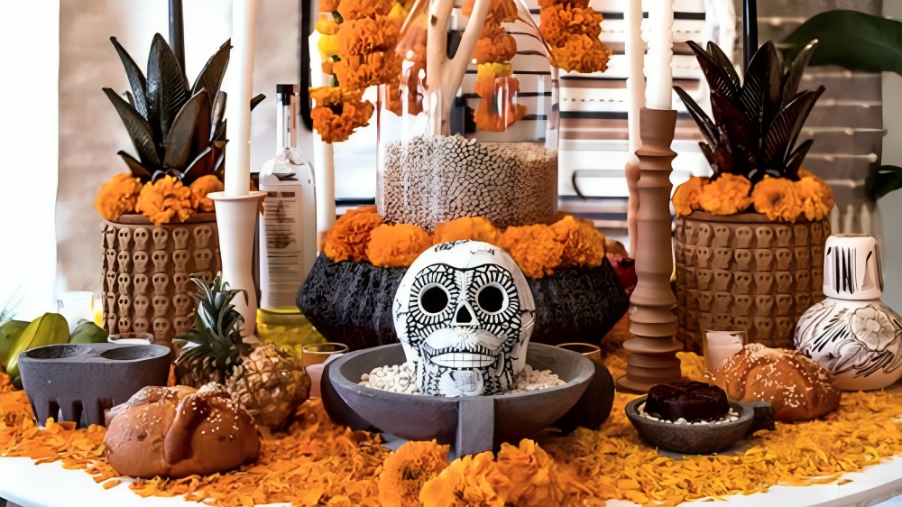 Redes viralizan ofrendas minimalistas de Día de Muertos