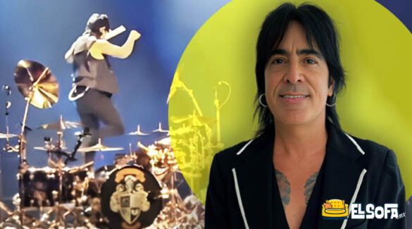 Baterista de v sufre caída en pleno concierto |VIDEO