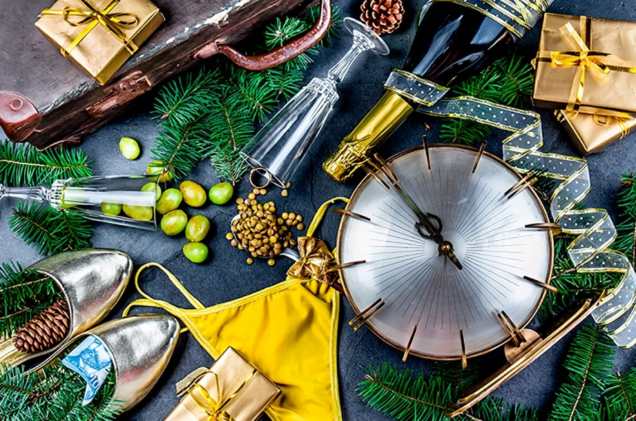 Uso de ropa interior de colores en Año Nuevo