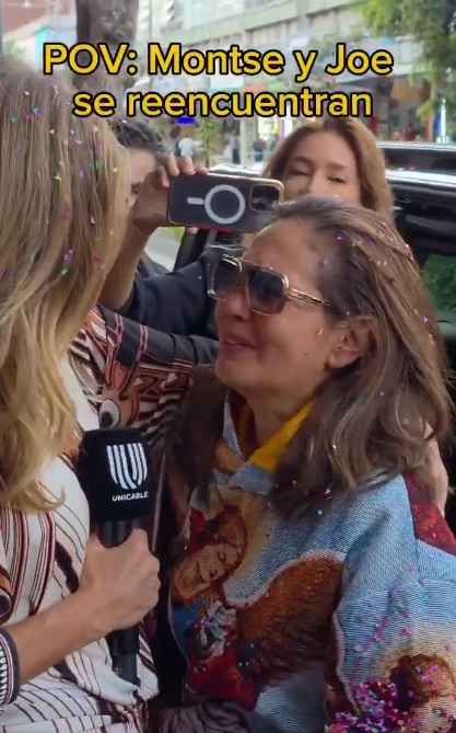 Montserrat Oliver y Yolanda Andrade se reencuentran