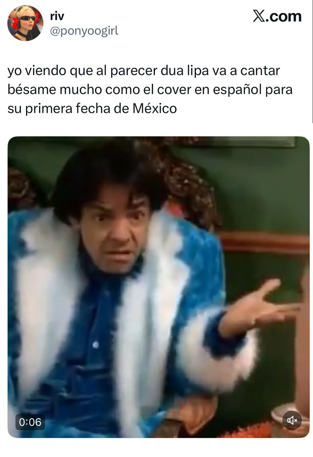Memes de Dua Lipa en CDMX