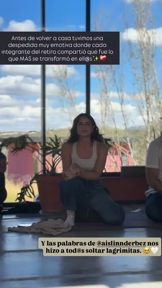 ¿Qué dijo Aislinn Derbez sobre la muerte de su mamá?