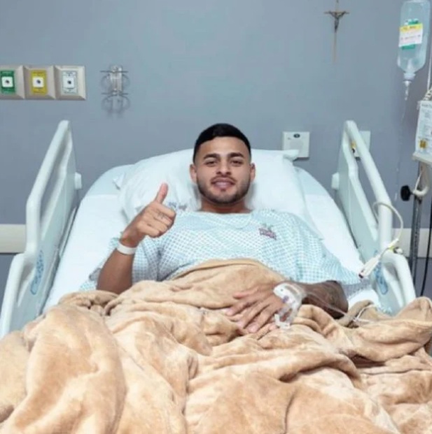 Alexis Vega manda mensaje desde el hospital