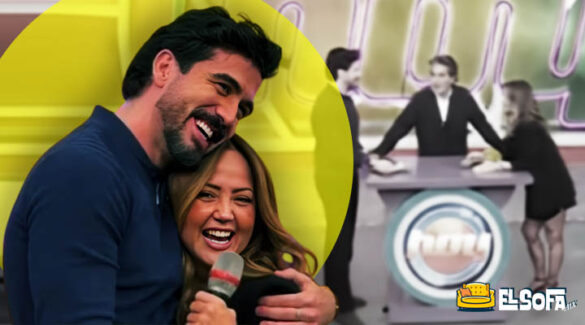 Andrea Legarreta le canta en vivo a su novio Carlos Origel en Hoy |VIDEO