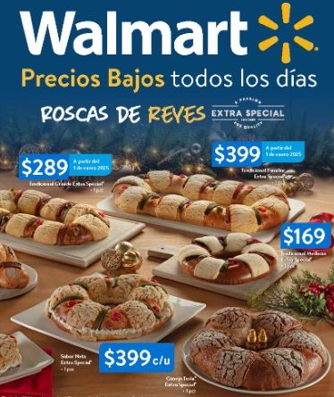 Walmart remata roscas, pero están congeladas