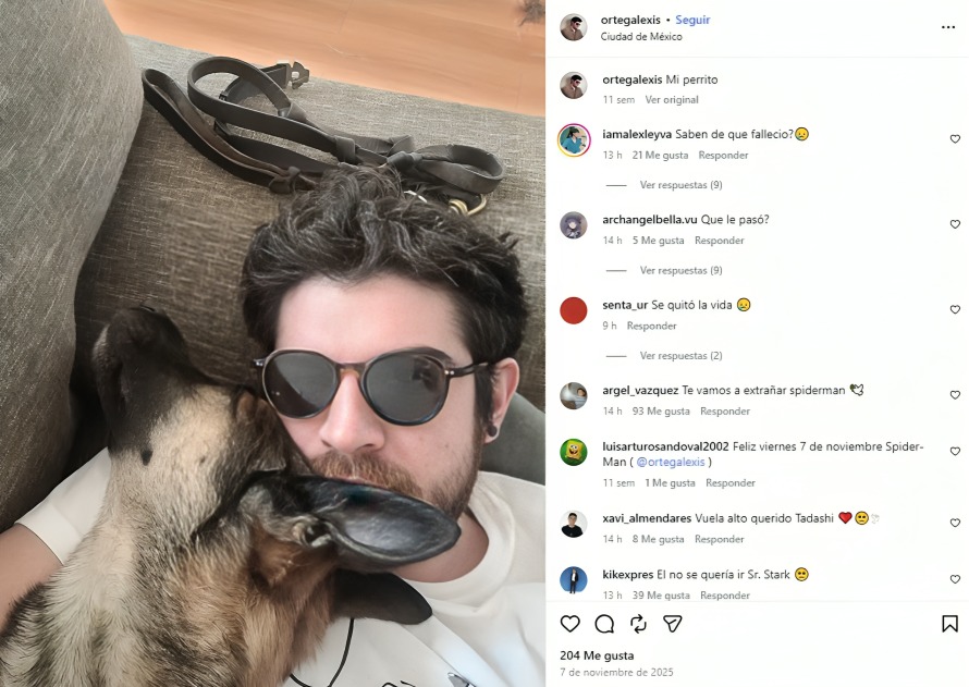 Muere actor de doblaje Alexis Ortega; esta fue su última publicación
