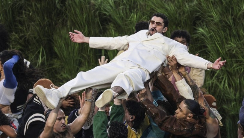 Show de Bad Bunny en el Super Bowl