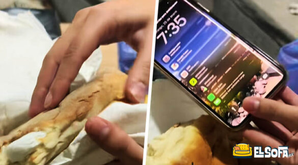 Mamá envía a hijo celular escondido en una torta por Uber |VIDEO