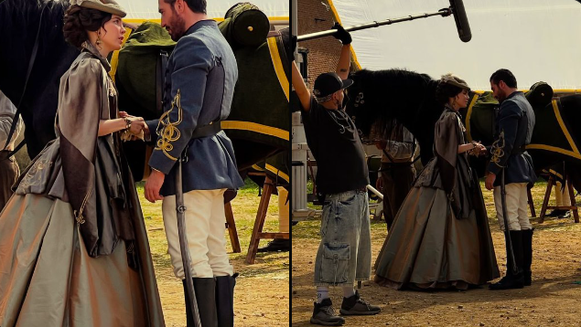 Difunden fotos de Belinda como la emperatriz Carlota 