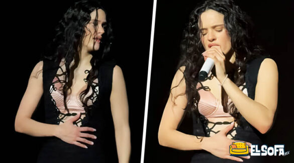 Rosalía interrumpe uno de sus conciertos al borde del llanto: "no puedo"