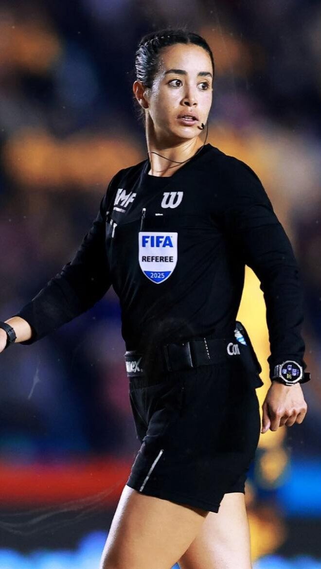 ¿Quién es Katia Itzel, la primera árbitra del Mundial 2026?