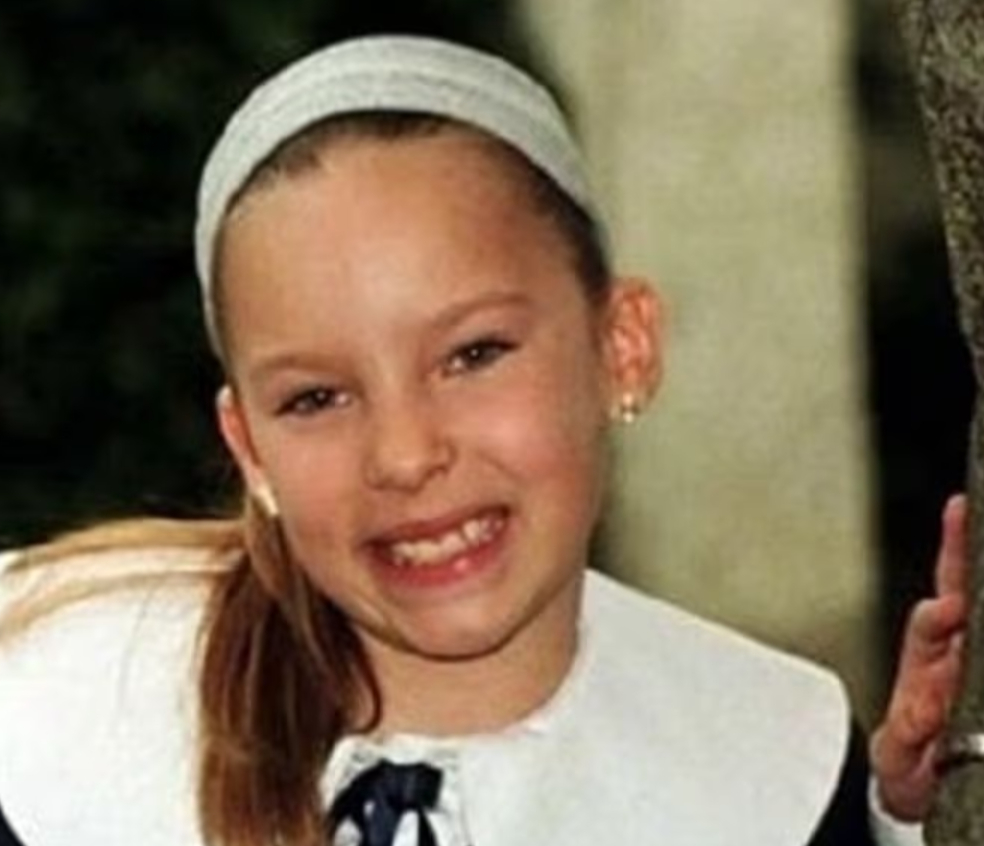 Belinda de niña