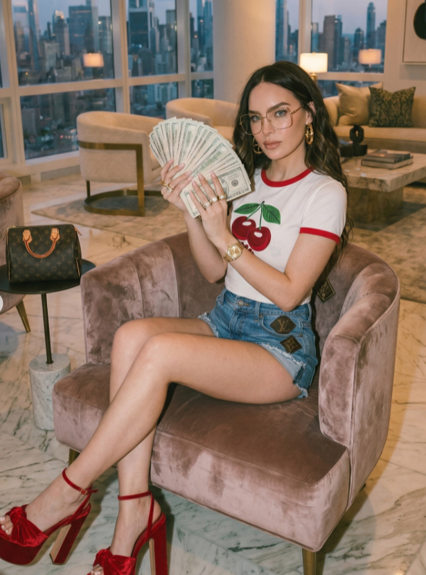 Belinda reacciona a imágenes sobre su versión buchona