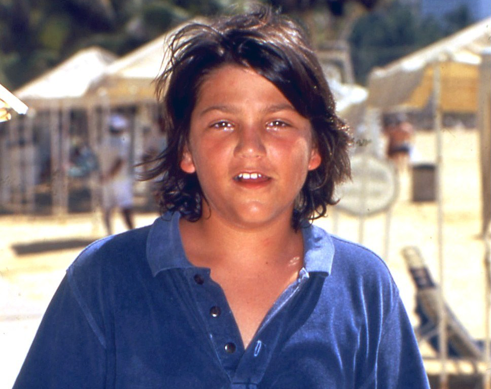 Diego Luna en su infancia