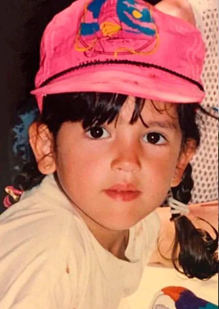 Eiza Gonzalez en su infancia