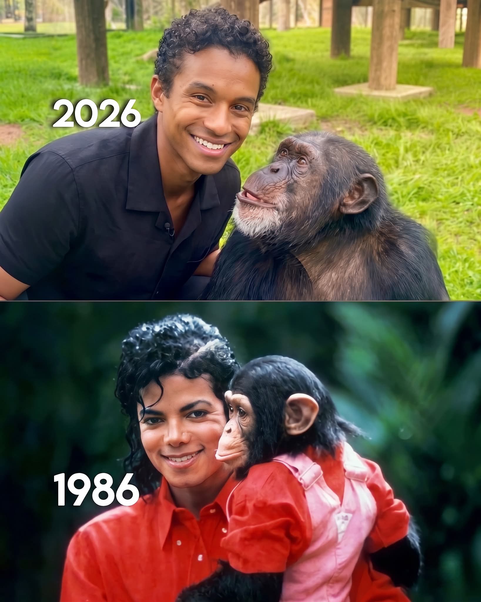¿Quién es Bubbles, el chimpancé de Michael Jackson?