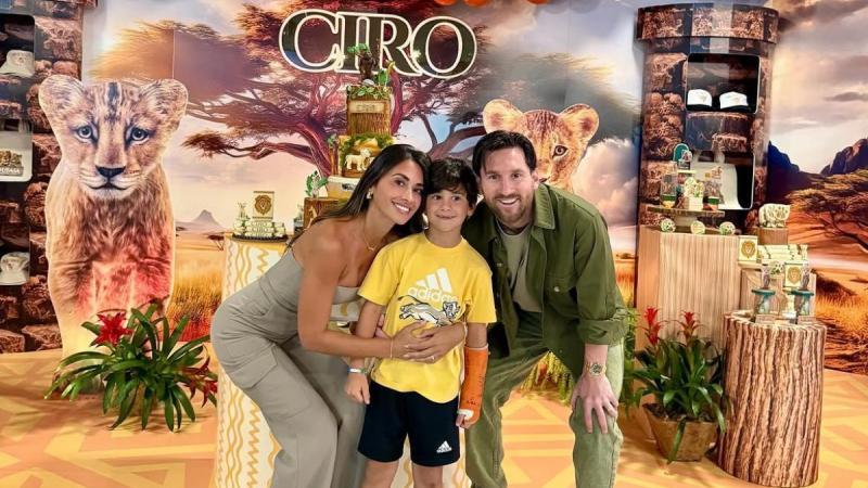 Ciro Messi, hijo de Lionel