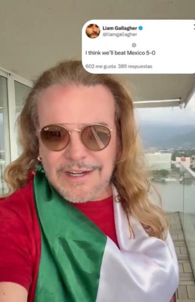 Fher Olvera, vocalista de Maná le responde a Liam Gallagher