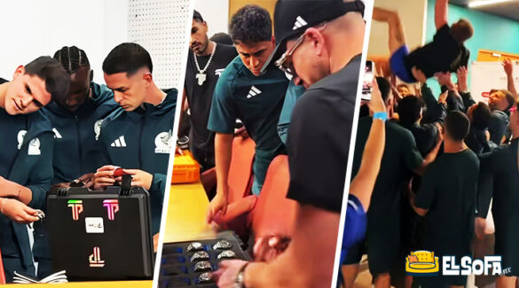 Influencer regala Rolex a toda la Selección Mexicana |VIDEO